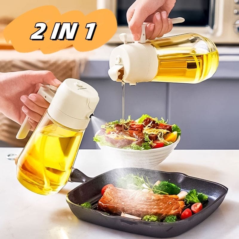 Chef’s Choice 2-in-1 Glass Oil Dispenser