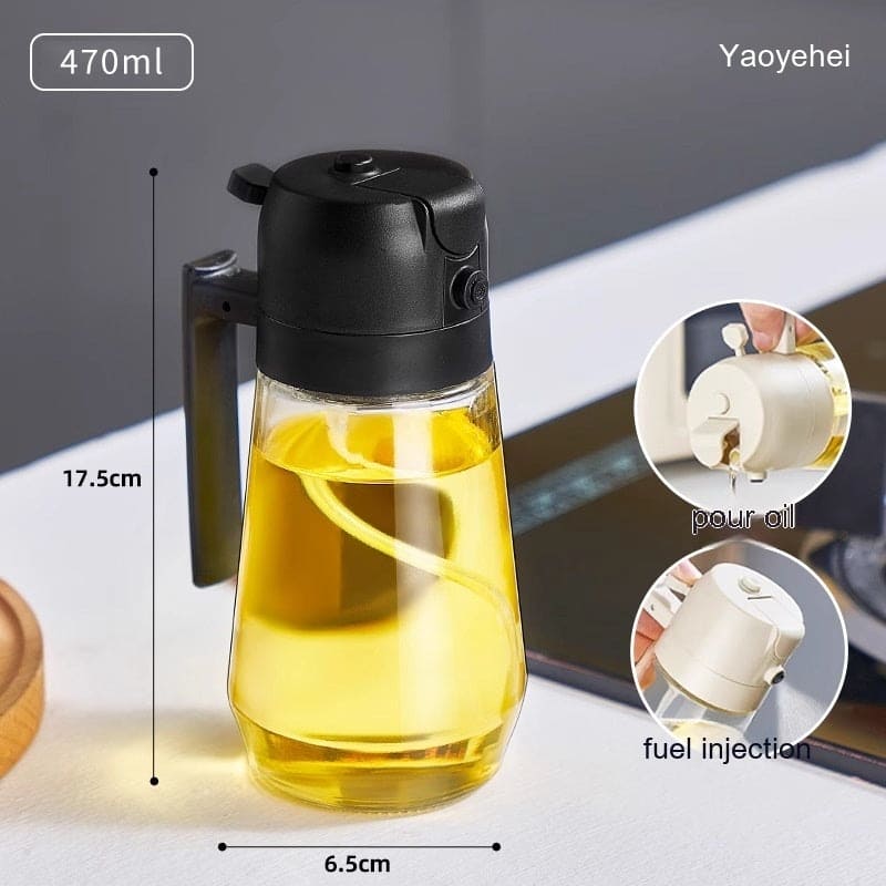 Chef’s Choice 2-in-1 Glass Oil Dispenser