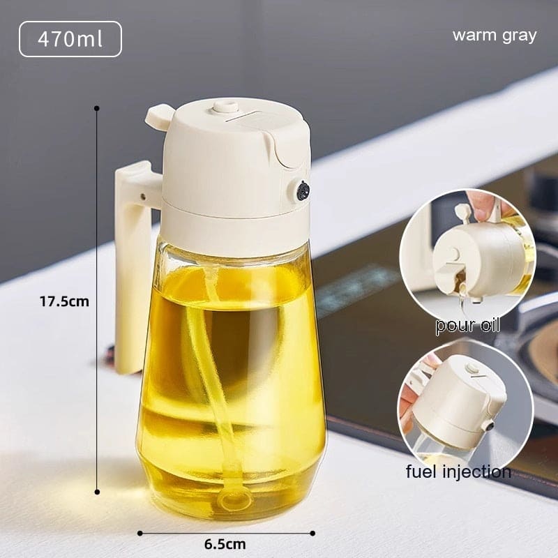 Chef’s Choice 2-in-1 Glass Oil Dispenser