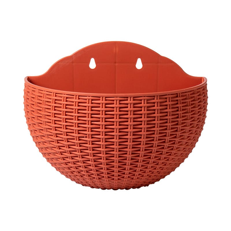 wall handing outdore basket flower plant pots