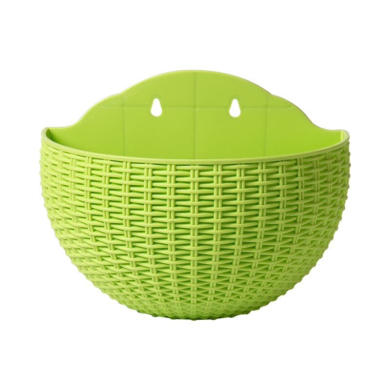 wall handing outdore basket flower plant pots