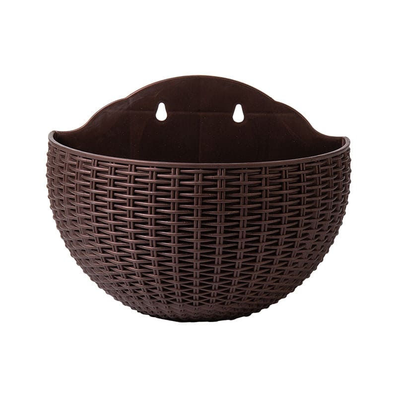 wall handing outdore basket flower plant pots