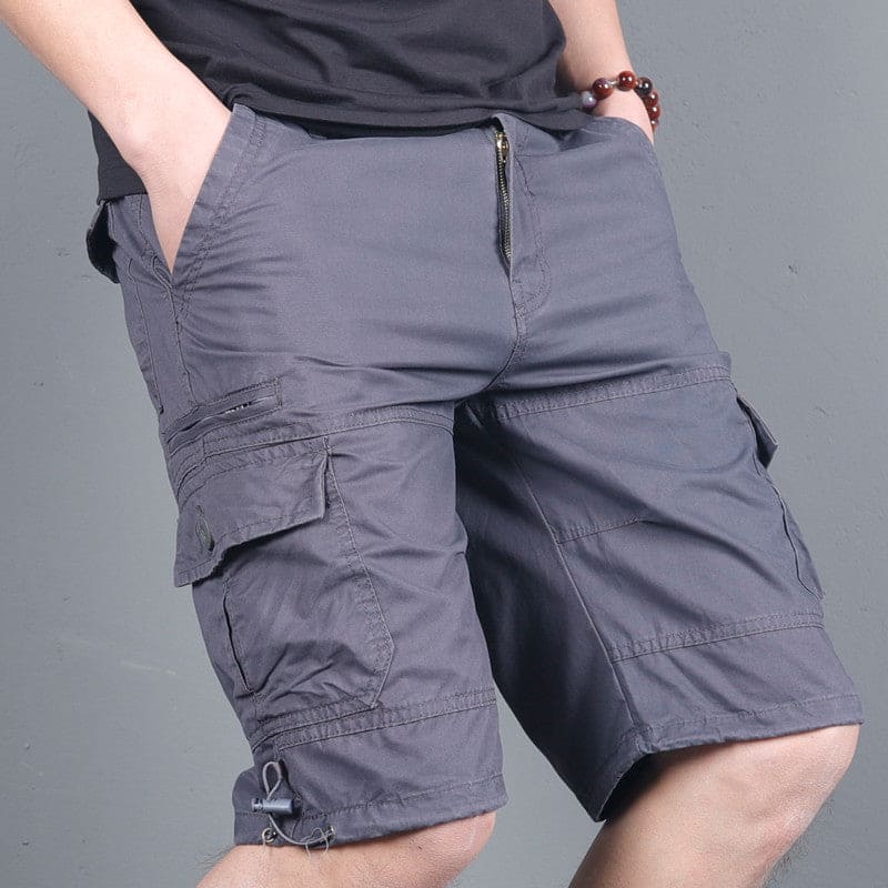 Multi-Pocket Cargo Shorts