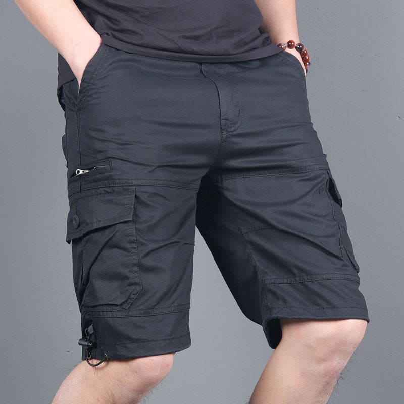 Multi-Pocket Cargo Shorts