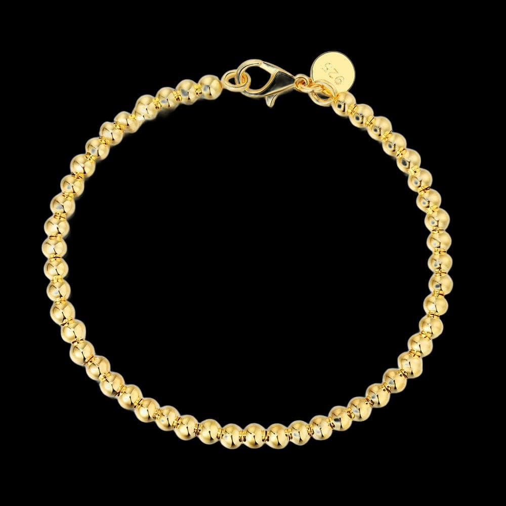 Silver And Gold Plated Classic Ladies Bracelet