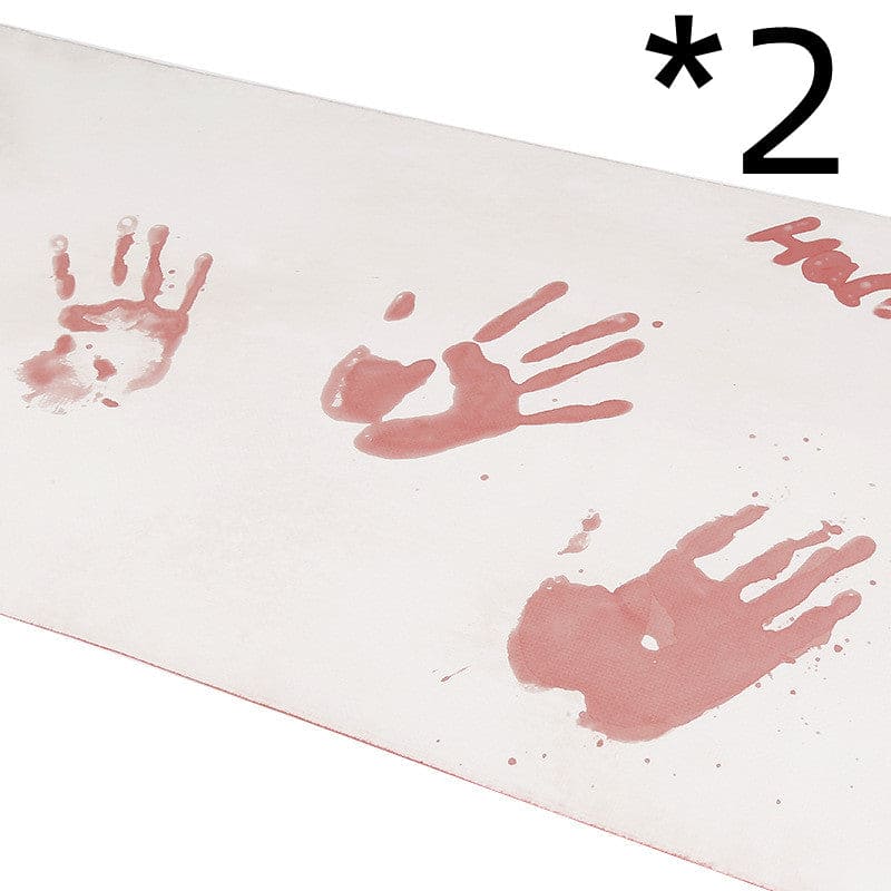 Halloween foot mat bath mat white color-changing carpet