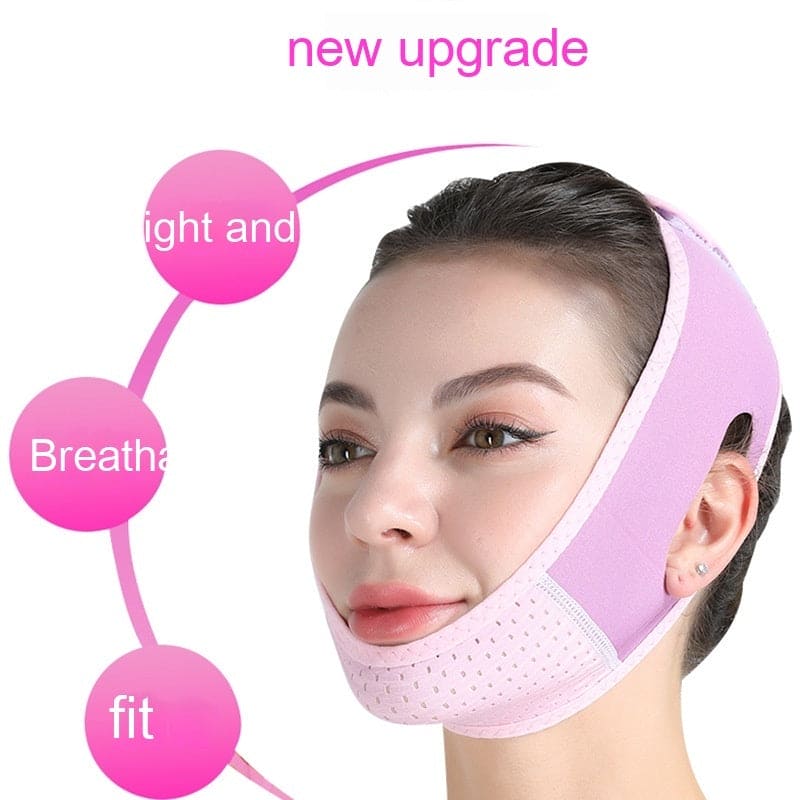 Face Fat and Double Chin Reducer Mask