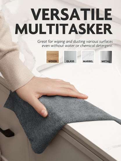 Reusable Microfiber Cleaning Cloth Roll (50pcs)