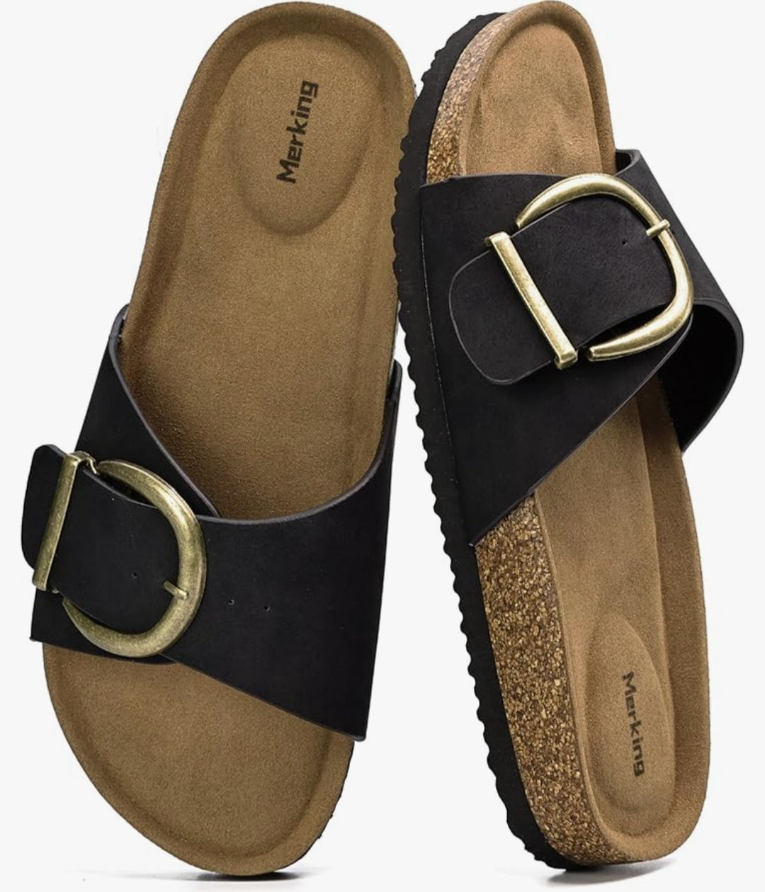 Minimal Comfort Buckle Sandals