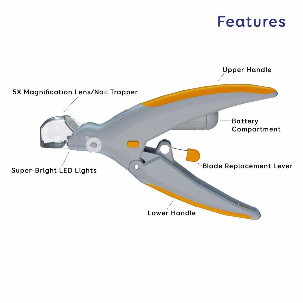 Pet Nail Trimmer Clipper Dog Nail Clippers Grinders for Cat Dog