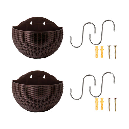 wall handing outdore  basket flower plant pots