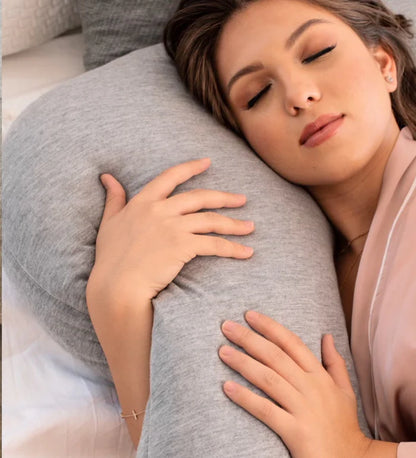 Full body U shaped Sleeping Support Pillow For Pregnant Women long Side Sleeping support.